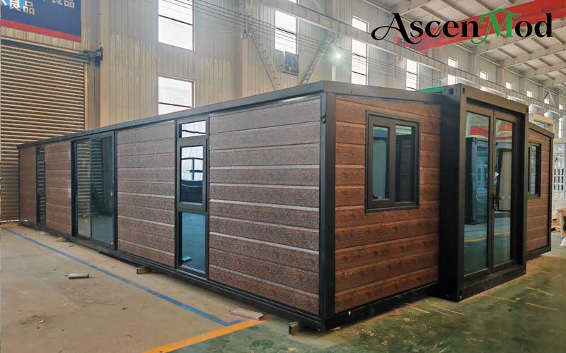 40ft Foldable House 3 Bedroom Expandable Container Home for Modern Living ASCEN MOD