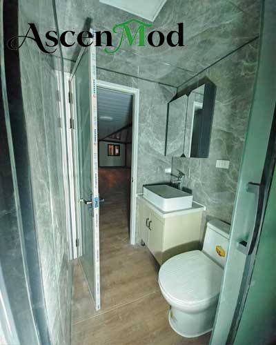40ft Foldable House 3 Bedroom Expandable Container Home for Modern Living ASCEN MOD