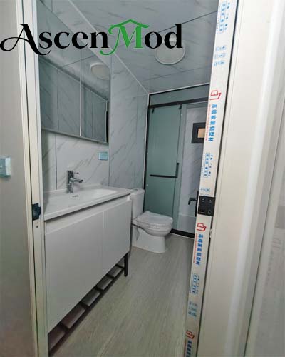 40ft Residential Container House Spacious Four-Bedroom Prefab Container Home ASCEN MOD 
