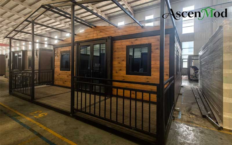 20ft Expandable Foldable House Luxury Glamping Home for Outdoor Living